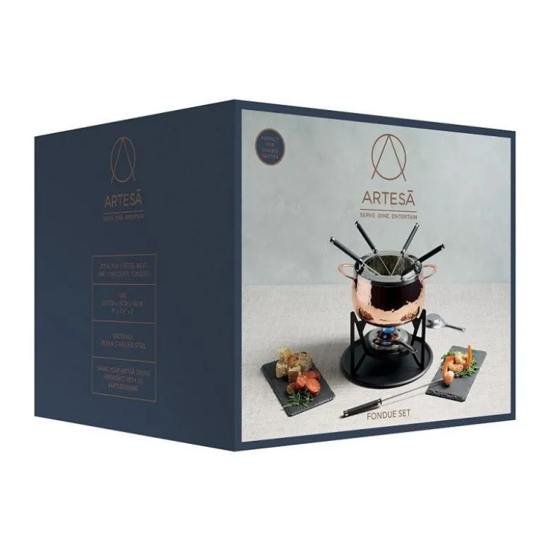 Set fondue cuivre - Artesa