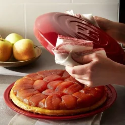 Set tarte tatin rouge - Emile Henry