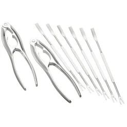 Set ustensiles crustacés inox - Kitchen Craft
