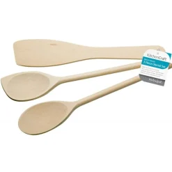 Set 3 ustensiles de cuisine en bois - Kitchen Craft