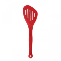 Spatule ajourée silicone rouge - Colourworks