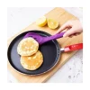 Spatule ajourée silicone violet - Colourworks