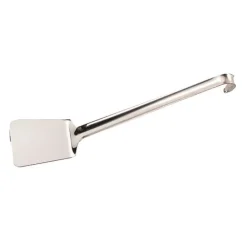 Spatule large inox monobloc 10cm