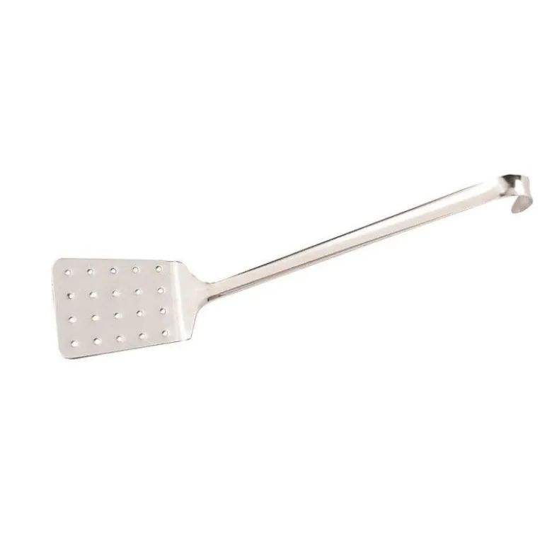 Spatule perforée inox 12cm