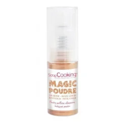 Spray colorant or rose Magic poudre 7g colorant alimentaire de surface - ScrapCooking