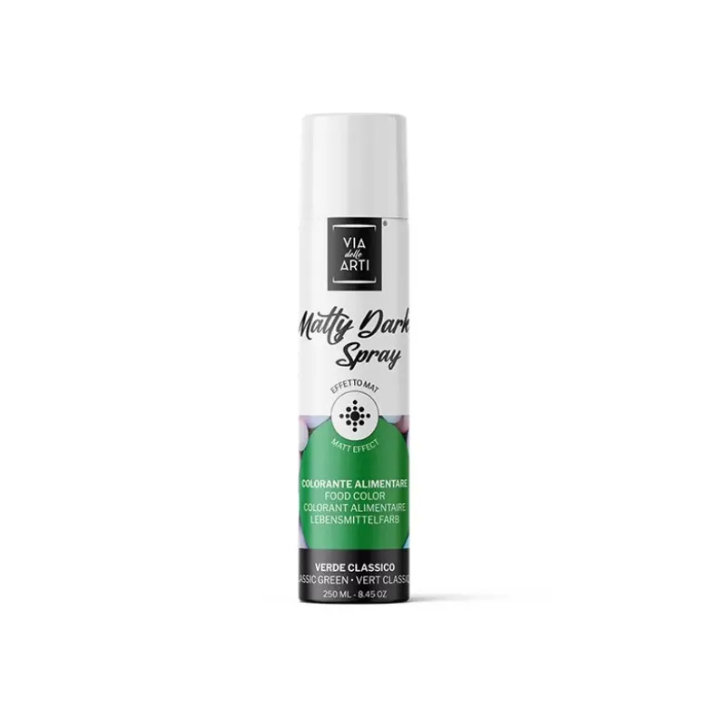 Spray Colorant Vert Mat Pro 250ml - Via Delle Arti