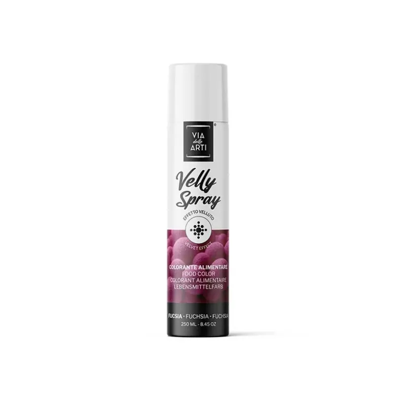 Spray Velours Fuchsia Velly Spray Pro 250ml - Via Delle Arti