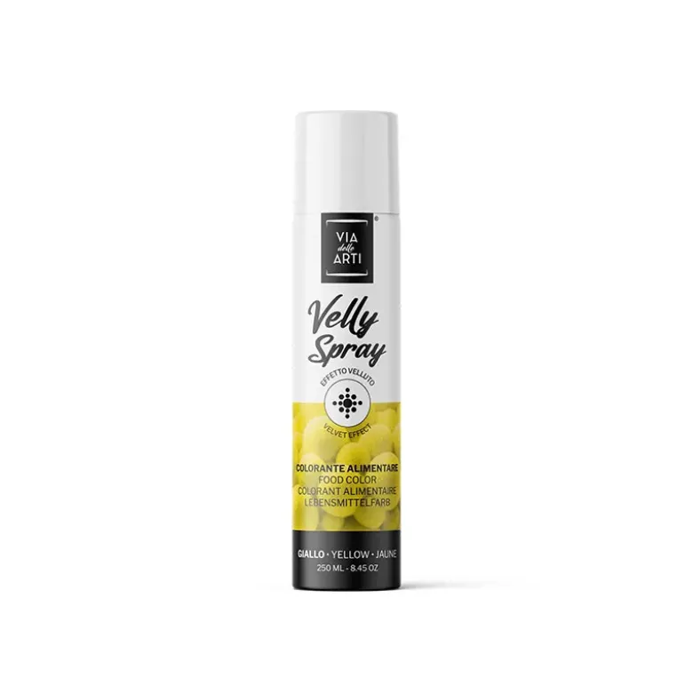 Spray Velours Jaune Velly Spray Pro 250ml - Via Delle Arti