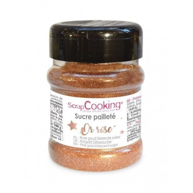 Sucre or rose 160g - ScrapCooking