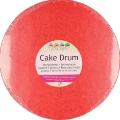 Support à gâteau rouge 30cm - FunCakes