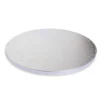 Support à gâteaux rond épais argenté 30cm - Scrapcooking