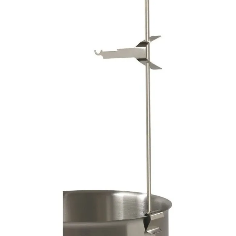 Support inox pour fouet et thermomètre