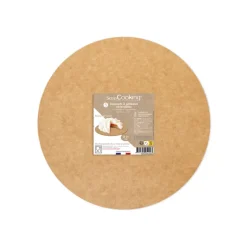 5 Supports Gâteaux Kraft 24cm - ScrapCooking