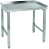 Table inox pour réchaud 2 feux