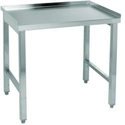 Table inox pour réchaud 2 feux