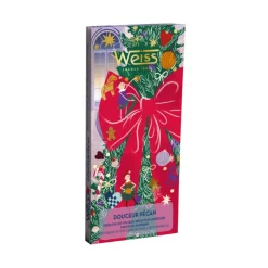 Tablette de Chocolat au Lait Noix de Pécan et Fleur de Sel 41% 90 g - Weiss