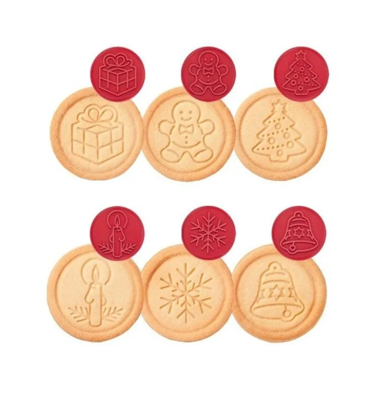 Tampon à biscuits Noël x6 - Tescoma