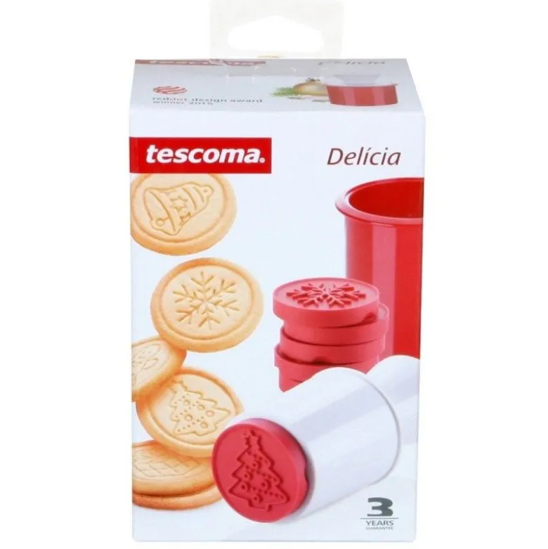 Tampon à biscuits Noël x6 - Tescoma