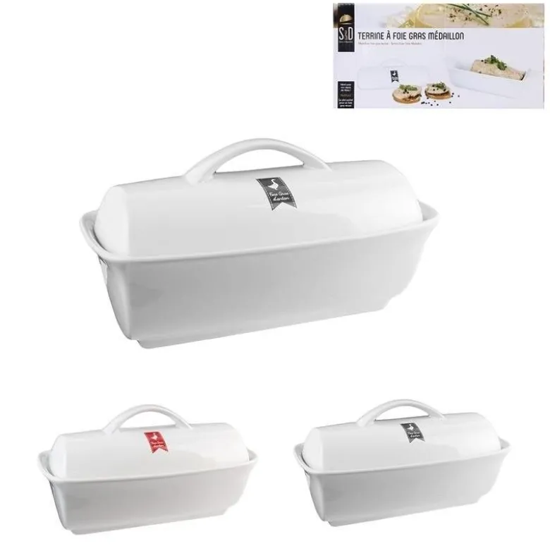 Terrine medaillon foie gras 26cm - Cook Concept