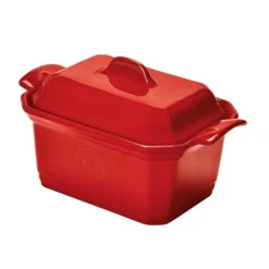 Terrine rouge 20cm + presse - Emile Henry