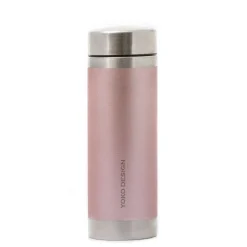 Theière isotherme Libertea 350ml Rose satin - Yoko Design