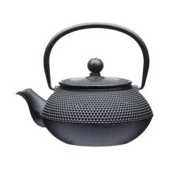 Théière en fonte 600 ml noire - La Cafetière