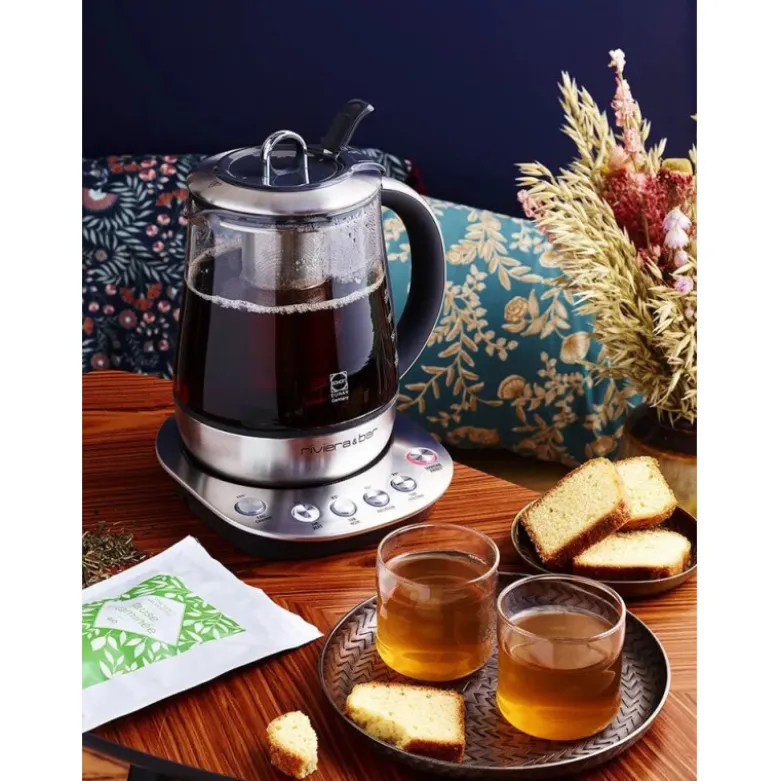 Théière inox Jaipur 1,2L - Riviera & Bar