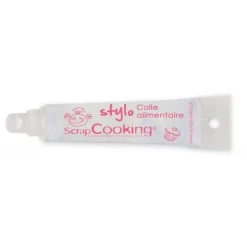 Tube colle alimentaire - ScrapCooking