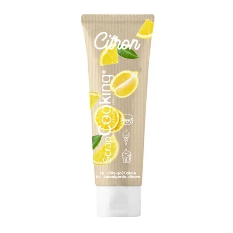 Tube pâte citron 50g - ScrapCooking