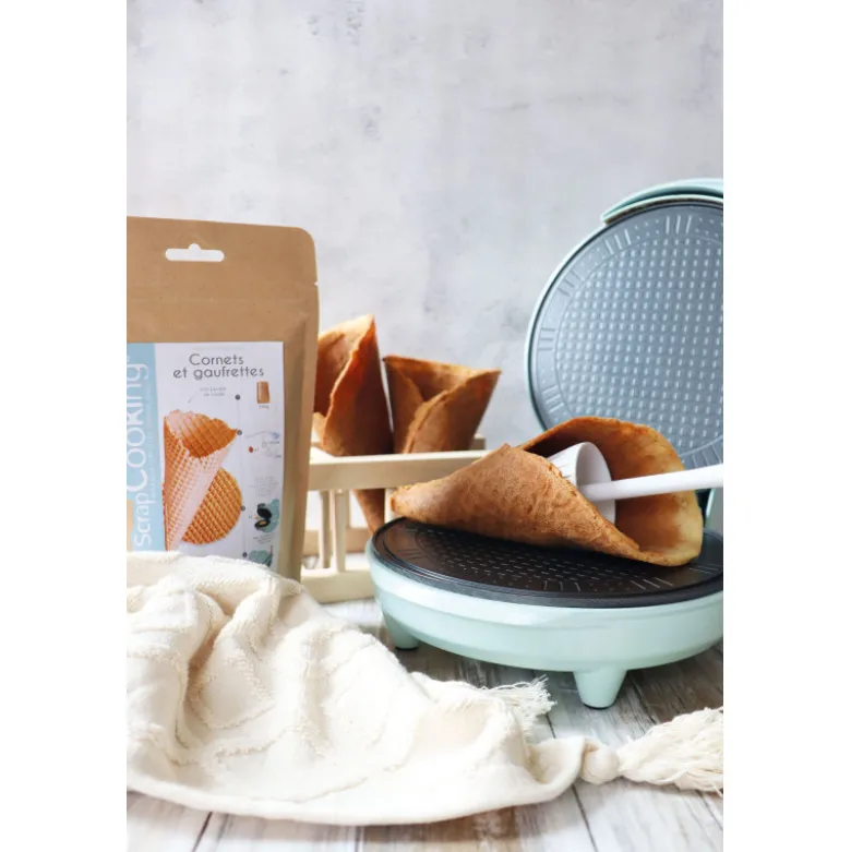 Waffle Factory Gaufrette et cornet - ScrapCooking
