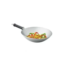 Wok acier carbone Pure Orient 30cm - Kitchen Craft