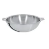 Wok inox Casteline 20cm manche amovible - Cristel