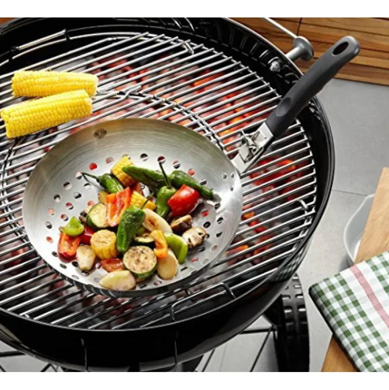 Wok à légumes barbecue avec poignée amovible - Gefu