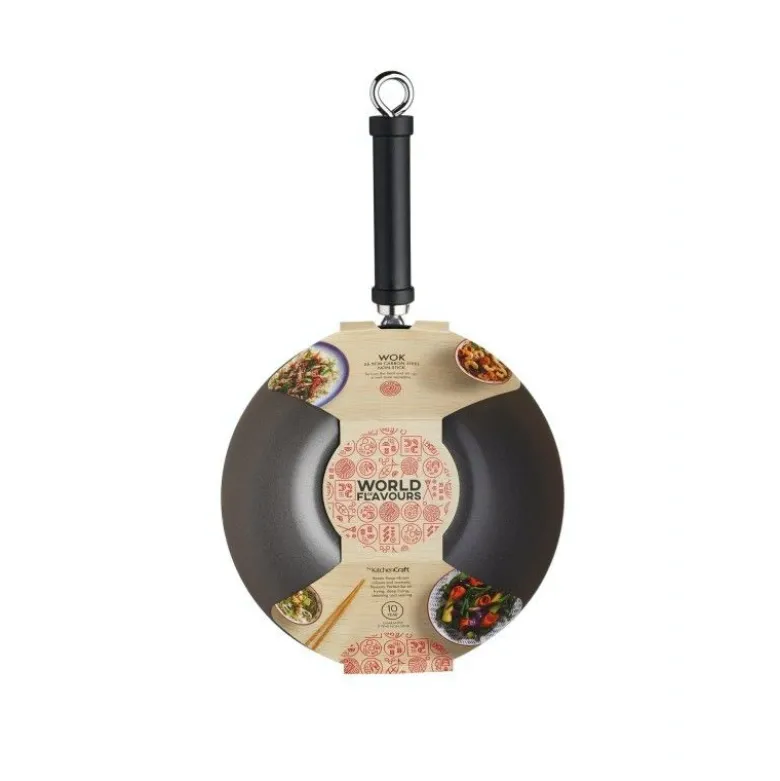 Wok " World of flavours Oriental " 26,5cm - Kitchen Craft